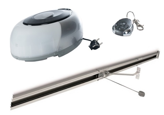 PAX 800 pohon garážových vrat + B3600 kolejnice jednodílná