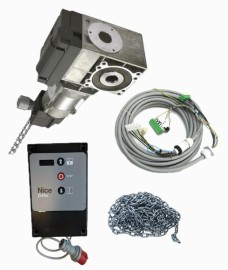 NICE SD-100, sada bočního pohonu průmyslových vrat do 30m²