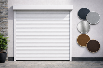 Rolovací garážová vrata do šířky 2500 mm