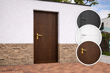 Typizované jednokřídlé dveře 880 x 1980 mm