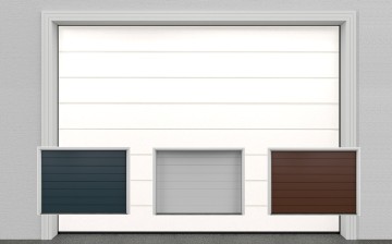Sekční garážová vrata do šířky 3500 mm