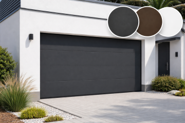 Sekční garážová vrata do šířky 2500 mm