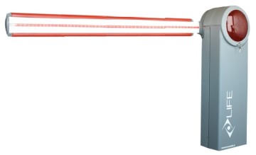 SETUP SUPRA SU4 24 3 LIGHT, automatická závora se světlem a třímetrovým ramenem