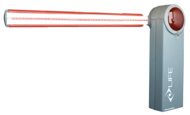 SETUP SUPRA SU4 24 5 LIGHT, automatická závora se světlem a pětimetrovým ramenem