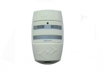 LIFE BRAVO 2, 433MHz dvoukanálový dálkový ovladač LIFE BRAVO 2, 433MHz dvoukanálový dálkový ovladač